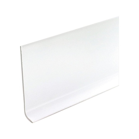 M-D Building Products M-D Building Products 2.5 in. H X 0.08 in. W X 48 in. L Prefinished Snow White Vinyl Wall Base 75697